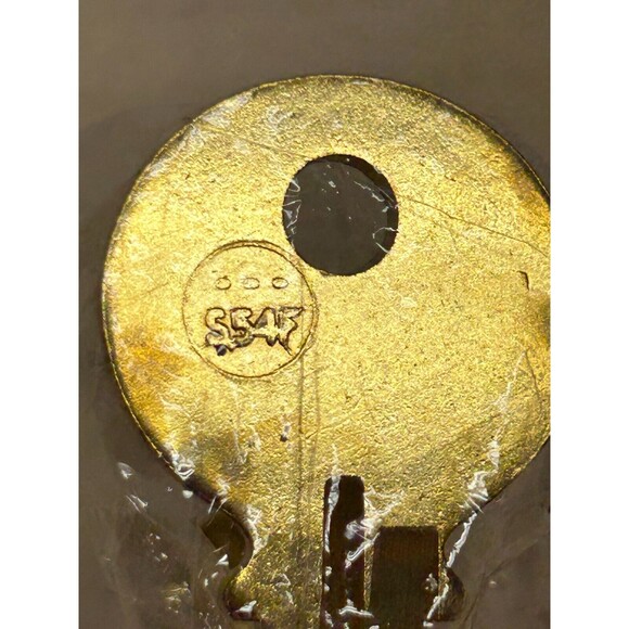 STAR Locksmith Supplies Brass 5DO2 Key Blanks Set Of 6 Made In USA NOS - Picture 3 of 3